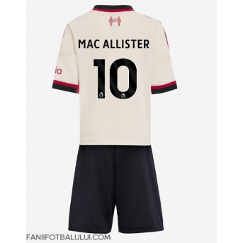 Liverpool Alexis Mac Allister #10 Echipament de Fotbal Replică 2025-26 Copii Deplasare (+ Șorturi)